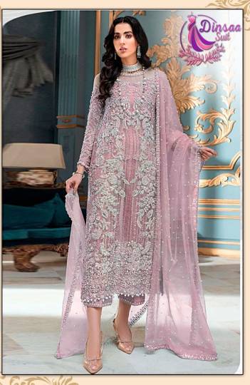 DS 178 By Dinsaa Designer Partywear Pakistani Salwar Kameez Collection